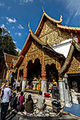 Chiang Mai - Wat Phra That Doi Suthep. shrine to Sudeva a hermit who lived on the nearby mountain. 